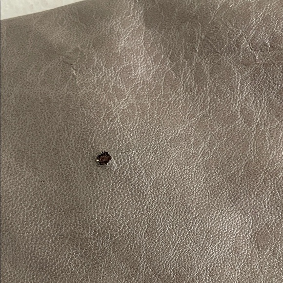 Rino Pelle Women Gray Taupe Faux Leather Moto Jacket Bikercore Outdoor Causal - Picture 14 of 14